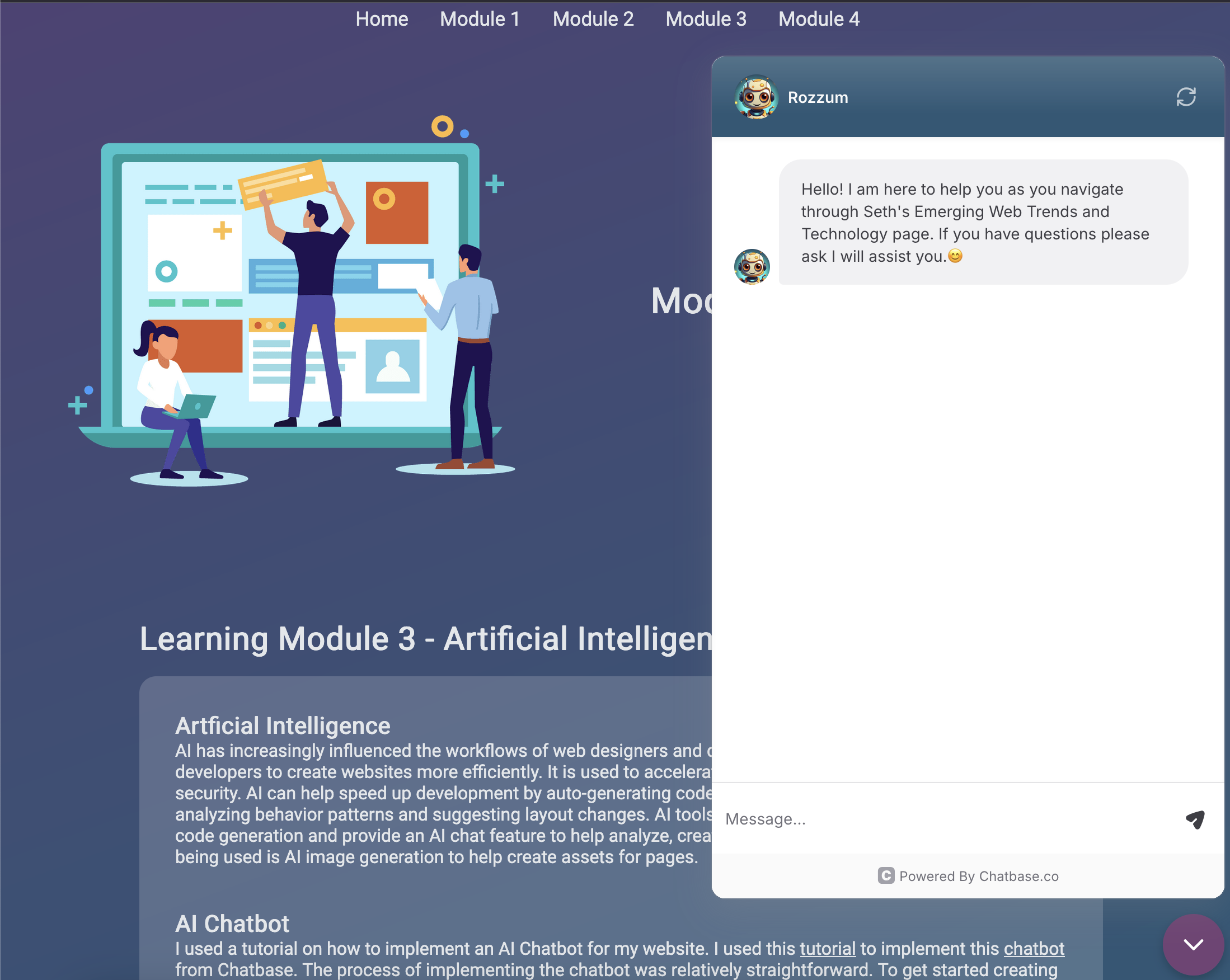 Picture of artificial intelligence project